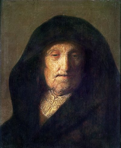 Kunstnerens mor (olie) af Rembrandt van Rijn