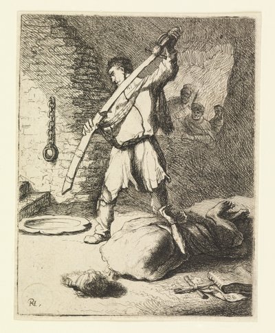 Halshugningen af Johannes Døberen af Rembrandt van Rijn