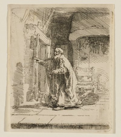 Tobits blindhed af Rembrandt van Rijn