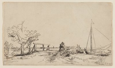 Broen ved Klein Kostverloren på Amstel af Rembrandt van Rijn