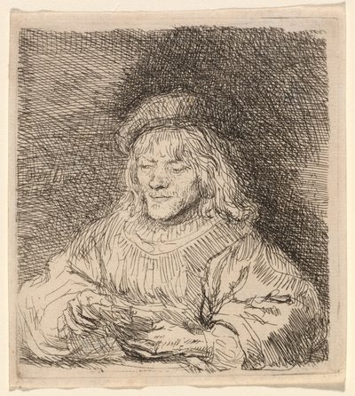 Kortspilleren af Rembrandt van Rijn