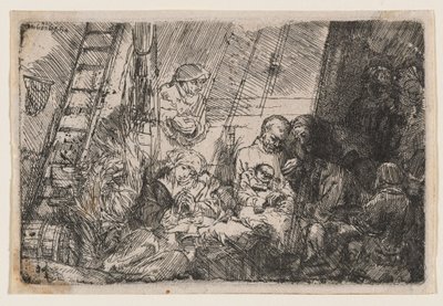 Omskæringen i stalden af Rembrandt van Rijn