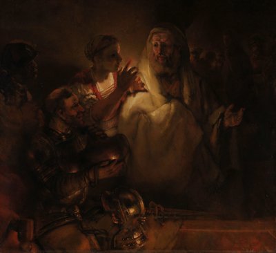 Fornægtelsen af Sankt Peter af Rembrandt van Rijn