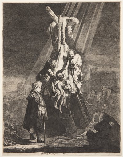 Nedstigningen fra korset af Rembrandt van Rijn