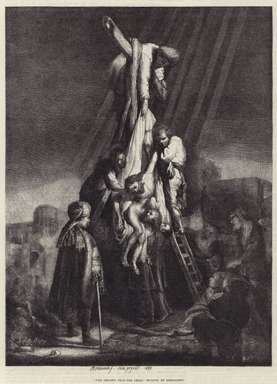 Nedstigningen fra korset af Rembrandt van Rijn