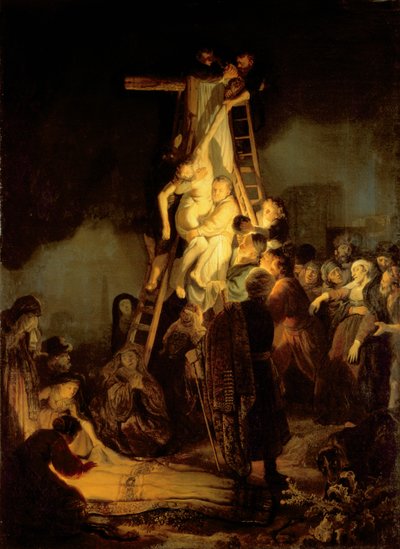 Nedstigningen fra korset, 1634 af Rembrandt van Rijn