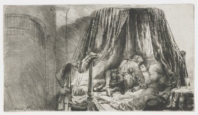 Den franske seng af Rembrandt van Rijn