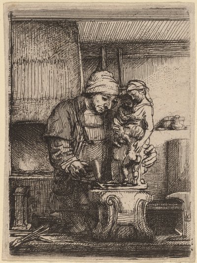 Guldsmeden af Rembrandt van Rijn