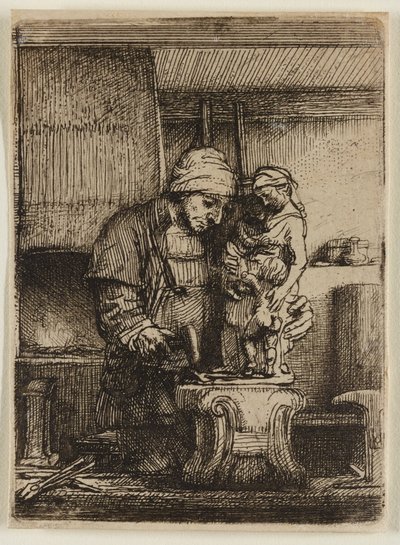 Guldsmeden af Rembrandt van Rijn
