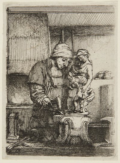 Guldsmeden af Rembrandt van Rijn