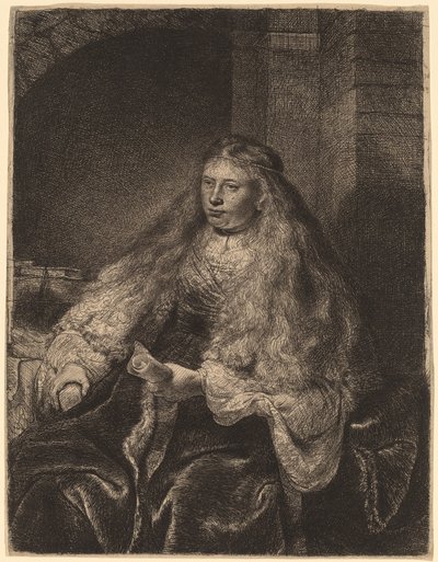 Den store jødiske brud af Rembrandt van Rijn