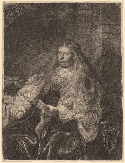 Den store jødiske brud af Rembrandt van Rijn