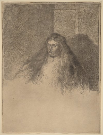 Den store jødiske brud af Rembrandt van Rijn