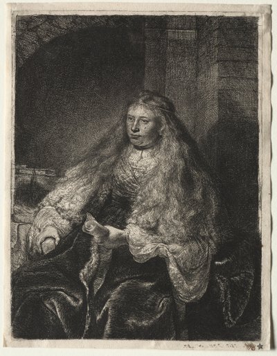 Den store jødiske brud, 1634. af Rembrandt van Rijn