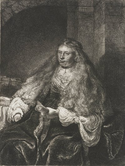 Den store jødiske brud, 1635 af Rembrandt van Rijn