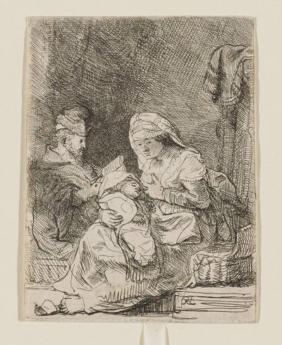 Den Hellige Familie af Rembrandt van Rijn