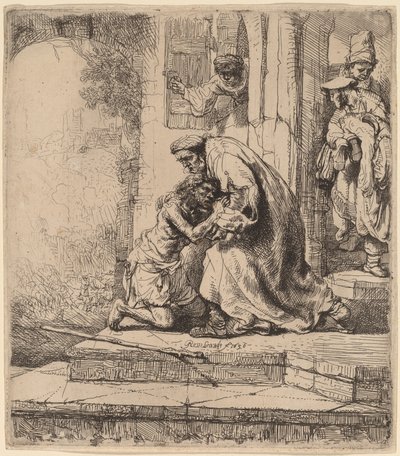 Den fortabte søns tilbagevenden af Rembrandt van Rijn
