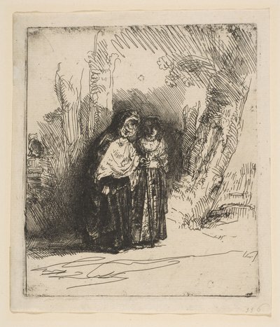 Den spanske sigøjner Preciosa, ca. 1642. af Rembrandt van Rijn