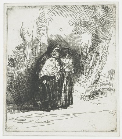 Den spanske sigøjner Preciosa af Rembrandt van Rijn
