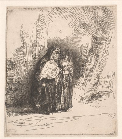 Den spanske sigøjner (Preciosa) af Rembrandt van Rijn