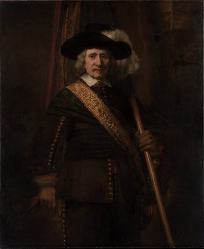 Fanebæreren, Floris Soop, 1654 af Rembrandt van Rijn
