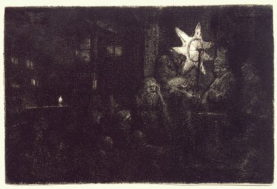 Kongernes Stjerne af Rembrandt van Rijn