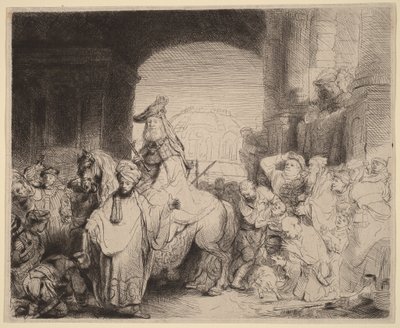 Mordekais sejr af Rembrandt van Rijn