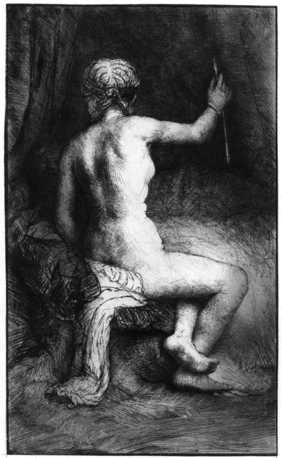 Kvinden med pilen af Rembrandt van Rijn