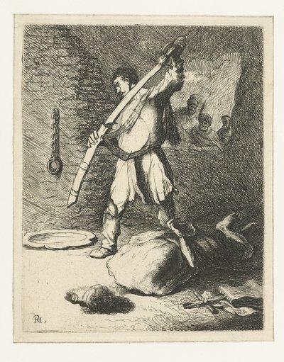Halshugningen af Johannes Døberen af Rembrandt van Rijn