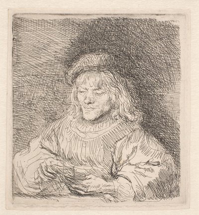 Kortspilleren af Rembrandt van Rijn