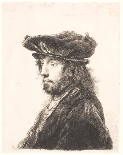 Det fjerde orientalske hoved af Rembrandt van Rijn