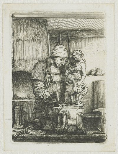 Guldsmeden af Rembrandt van Rijn