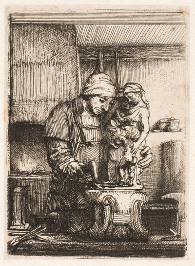 Guldsmeden af Rembrandt van Rijn