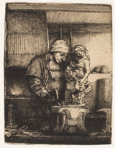 Guldsmeden af Rembrandt van Rijn