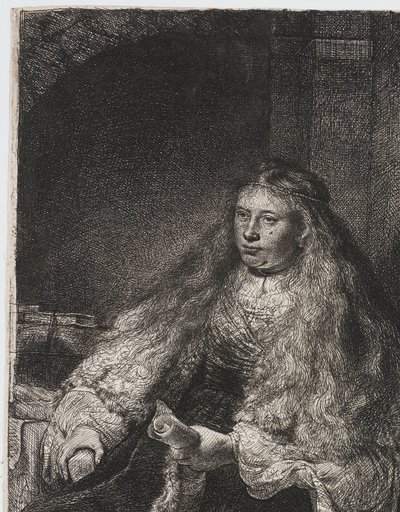 Den store jødiske brud af Rembrandt van Rijn