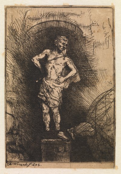 Det syn, Nebukadnezar havde af Rembrandt van Rijn