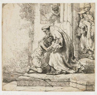 Den fortabte søns tilbagevenden af Rembrandt van Rijn