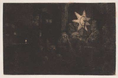Kongernes stjerne: et natstykke af Rembrandt van Rijn