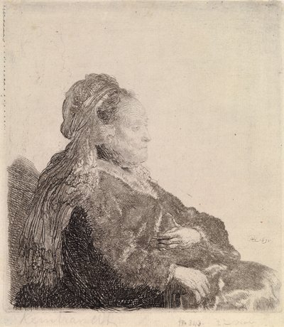 Uden titel af Rembrandt van Rijn