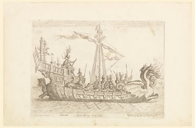 Hercole barca del Sig. Nicolo Cimenes, fra Vessels of the Argonauts til bryllupsfejringen af Cosimo de