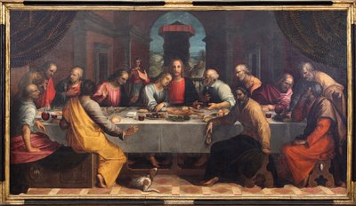Den sidste nadver, 1604. af Remigio Cantagallina
