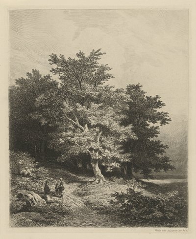 Figurer i et skovbryn af Remigius Adrianus Haanen