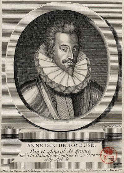 AnnedeJoyeuseGravering02 af Rene Gaillard