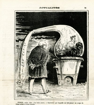 Illustration af Jules Renard Draner (1833-1926) i Le Charivari af Renard Jules Draner