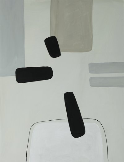 Svævende minimalistiske former af Renate Holzner