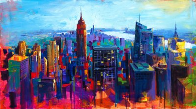 Det pulserende New York af Renate Holzner