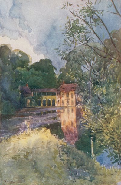 Hamlet of the Petit Trianon, Versailles af Rene Binet