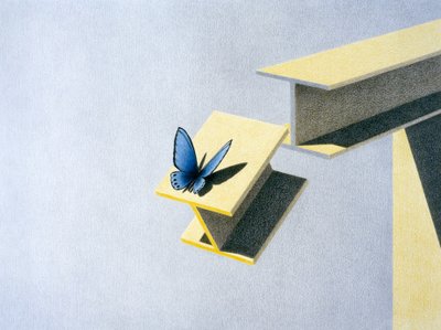 Sommerfugl af Rene Boin