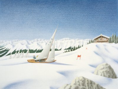 Slalom af Rene Boin