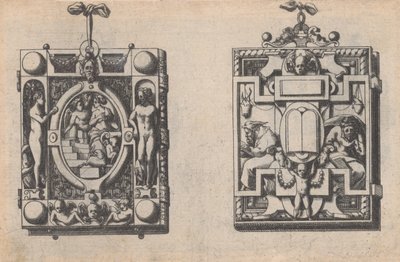 Smykke- og Bijouteridesign, ca. 1600-1645. af Rene Boyvin